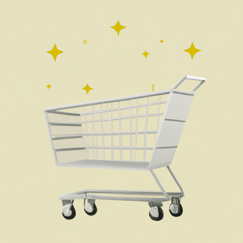 Carrito vacío ilustación